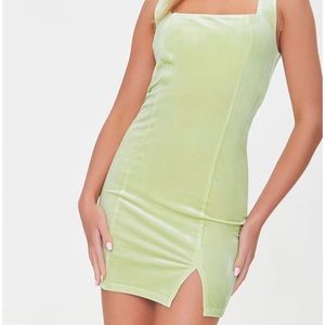 ⭐️NWTS⭐️ FOREVER 21 Velvet mini bodycon dress. 🌈 SPICE GIRL VIBES!